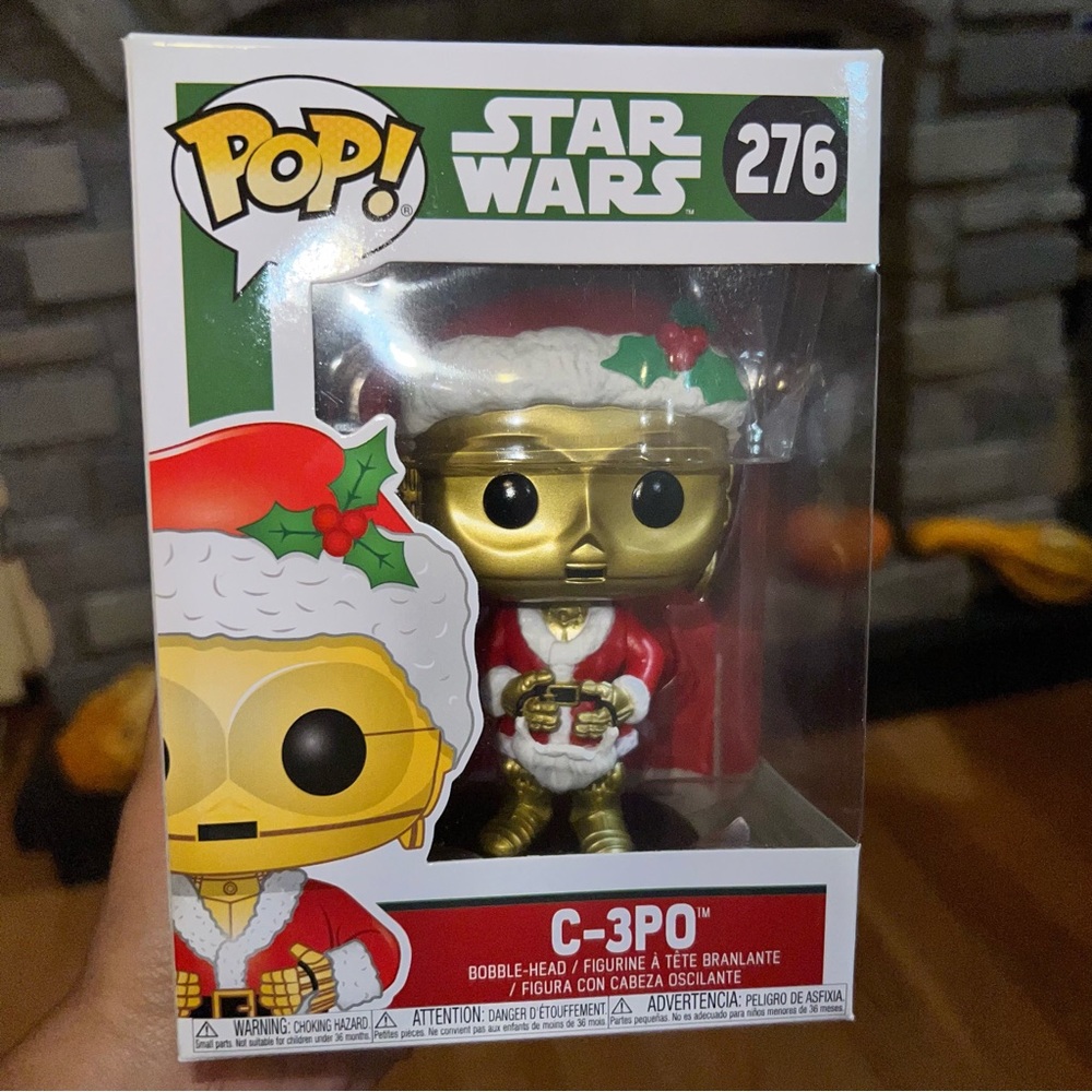 C-3PO Star Wars Funko Pop! 276 (Santa)